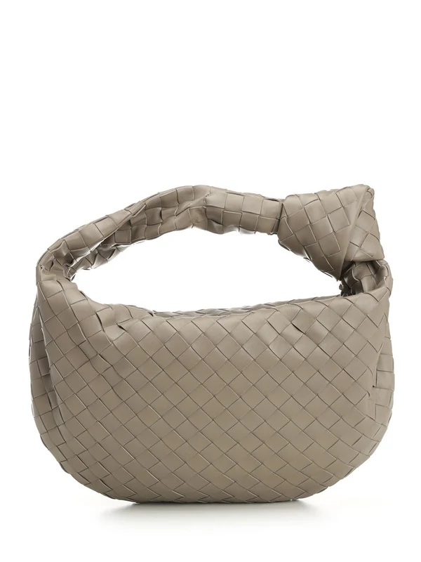 Bottega Veneta Jodi Teen Grey Tote Bags - Image 3