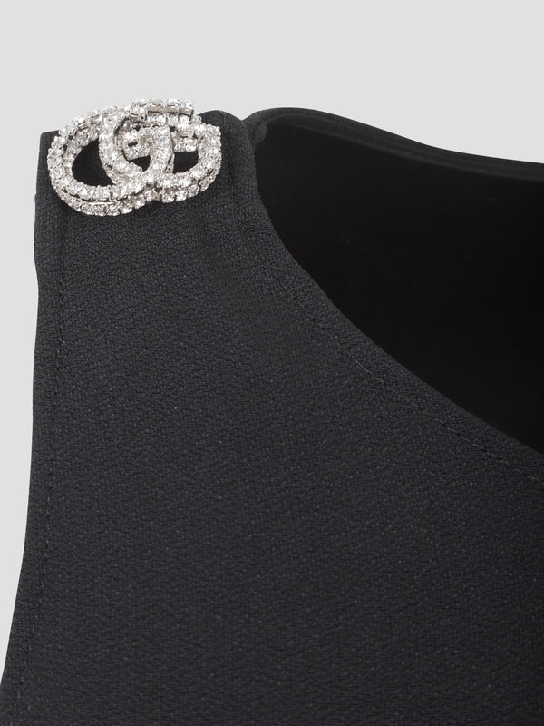 Gucci Black Mini Dress - Image 3