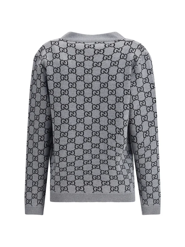 Gucci Grey Cardigans - Image 2