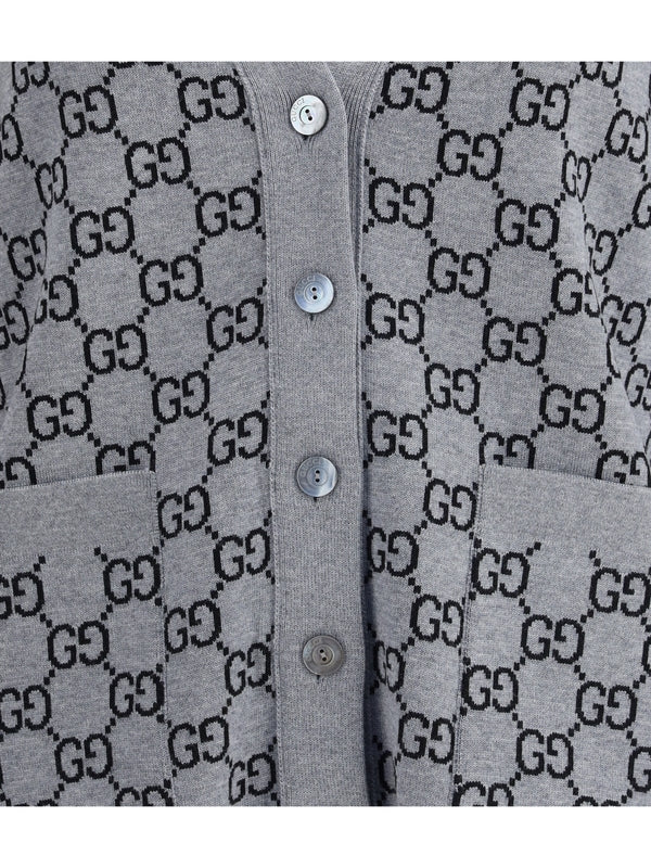 Gucci Grey Cardigans - Image 4