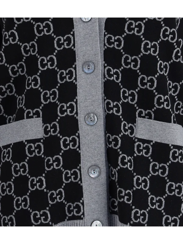 Gucci Grey Cardigans - Image 5