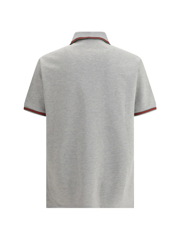 Gucci Grey Polo Shirts - Image 2