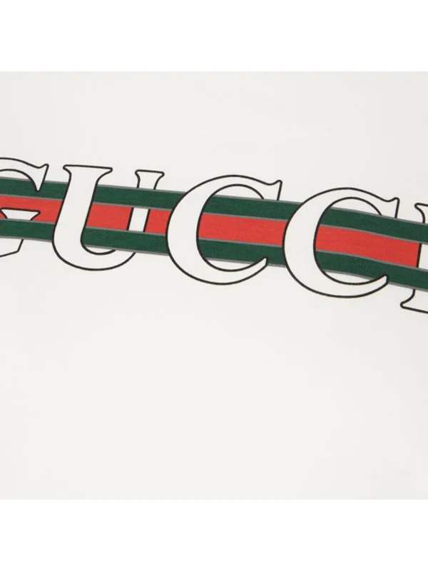 Gucci White Half Sleeve - Image 3