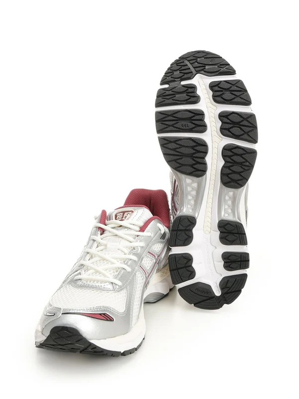 Asics Silver White Low Top Sneakers - Image 5