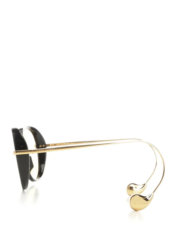 Bottega Veneta Gold Sunglasses - Image 3