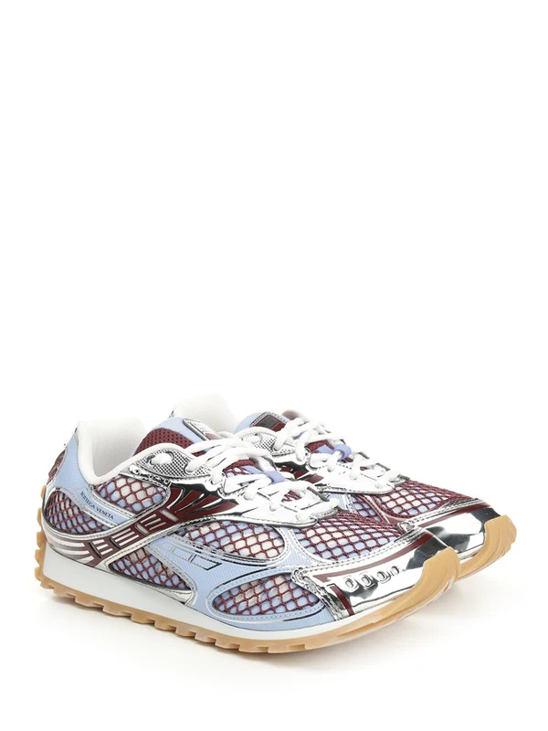 Bottega Veneta Multicolor Low Top Sneakers - Image 2