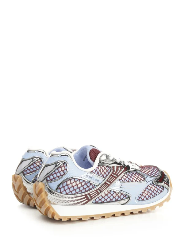 Bottega Veneta Multicolor Low Top Sneakers - Image 3