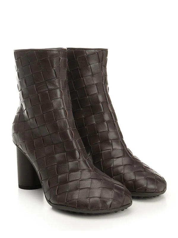Bottega Veneta Brown Ankle Boots - Image 2