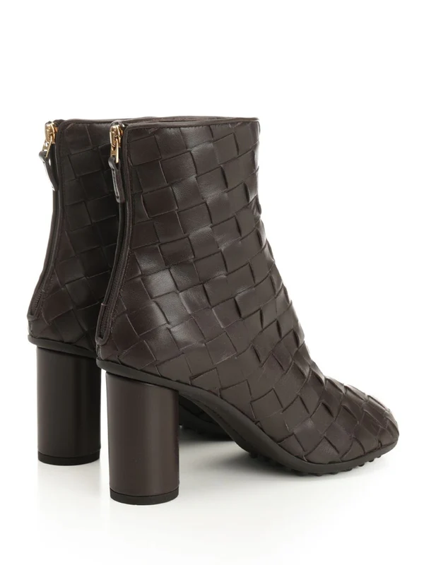 Bottega Veneta Brown Ankle Boots - Image 3