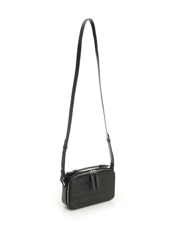 Bottega Veneta Black Cross Bags - Image 2