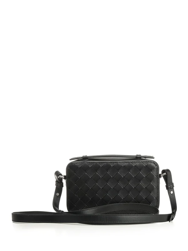 Bottega Veneta Black Cross Bags - Image 3