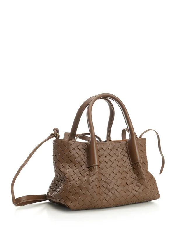 Bottega Veneta Pinacoteca Small Beige Tote Bags - Image 2