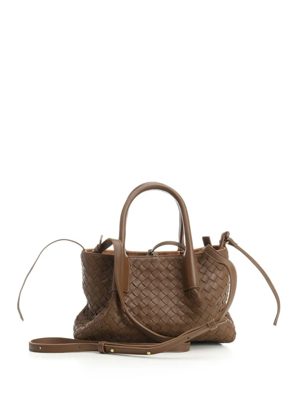 Bottega Veneta Pinacoteca Small Beige Tote Bags - Image 3
