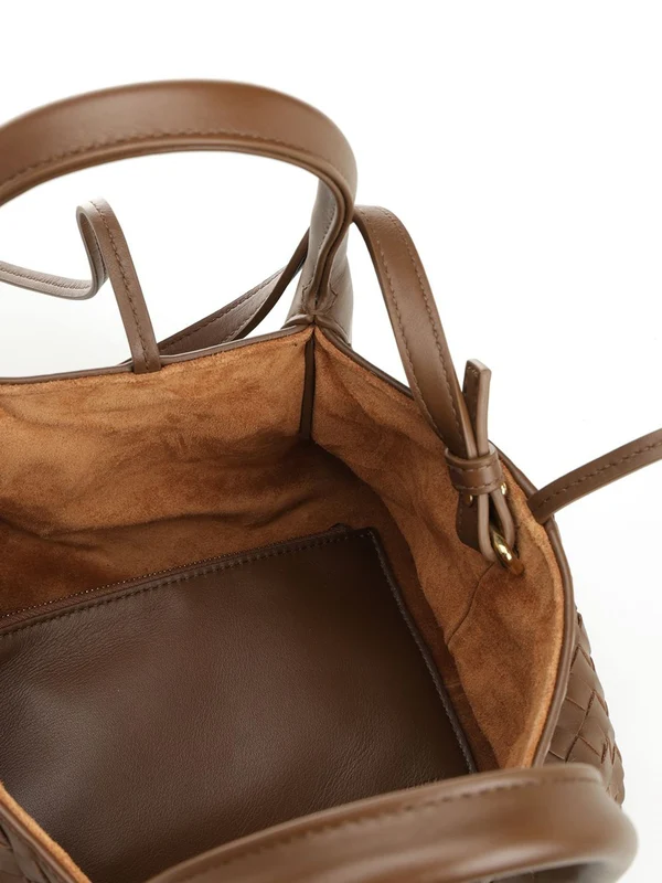Bottega Veneta Pinacoteca Small Beige Tote Bags - Image 4