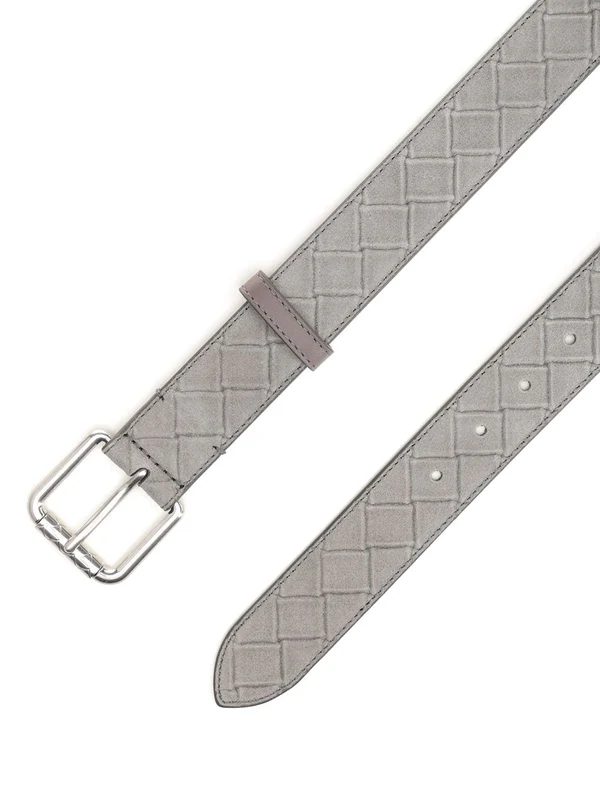 Bottega Veneta Grey Leather Belts - Image 2