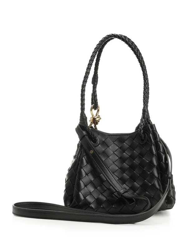 Bottega Veneta Parachute Small Black Crossbody & Shoulder Bags - Image 3
