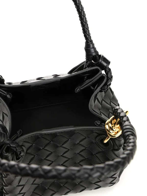 Bottega Veneta Parachute Small Black Crossbody & Shoulder Bags - Image 4