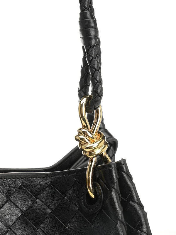 Bottega Veneta Parachute Small Black Crossbody & Shoulder Bags - Image 5