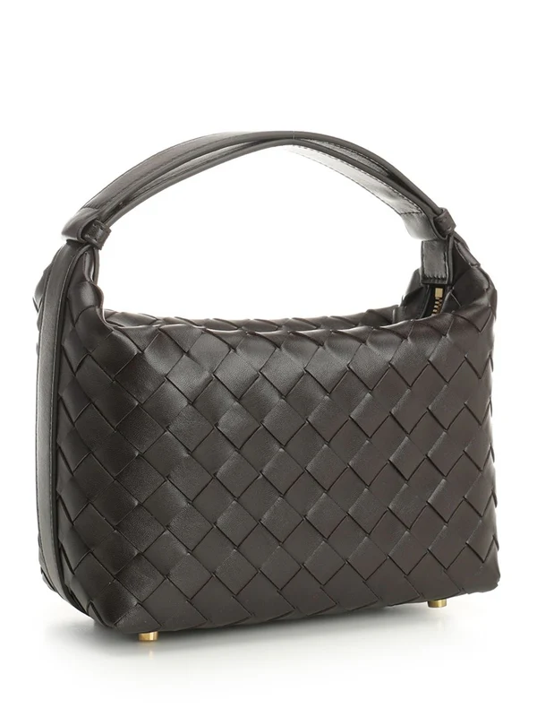 Bottega Veneta Wallace Mini Brown Tote Bags - Image 2
