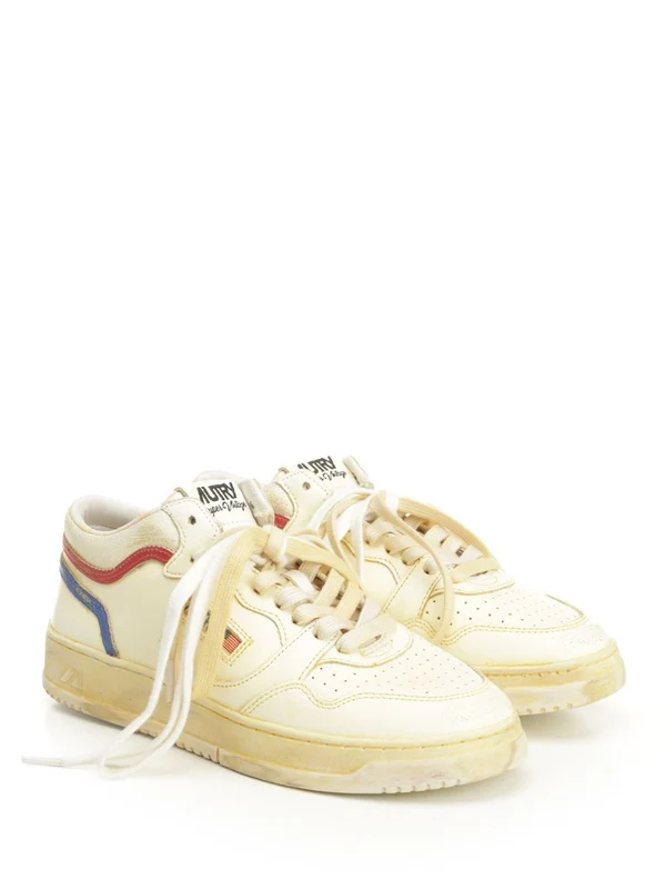 Autry White Low Top Sneakers - Image 2