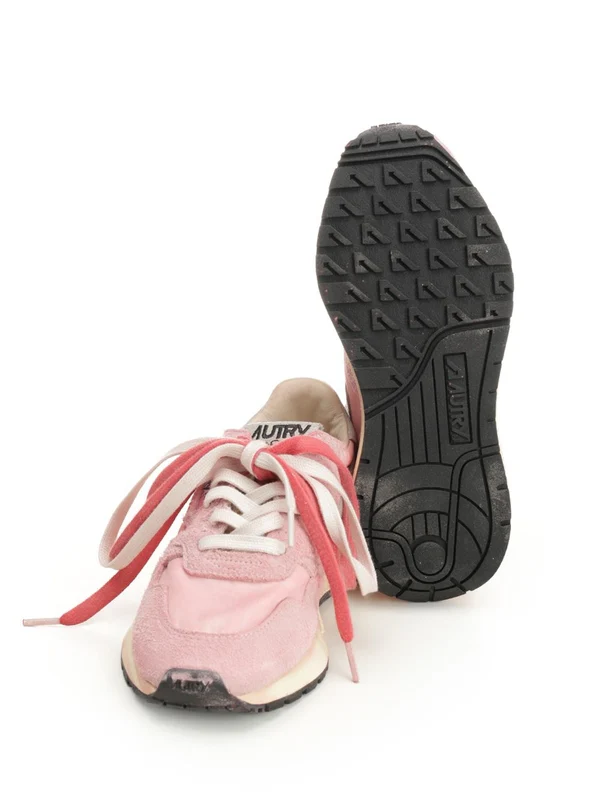 Autry Pink Low Top Sneakers - Image 5