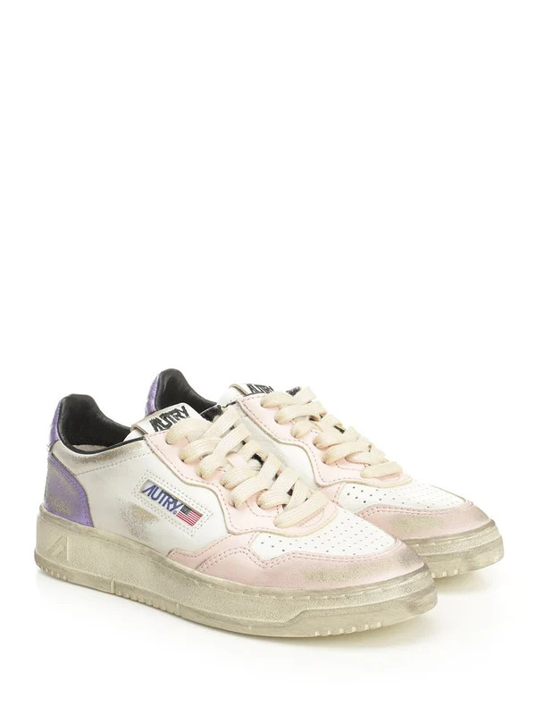 Autry White Low Top Sneakers - Image 2