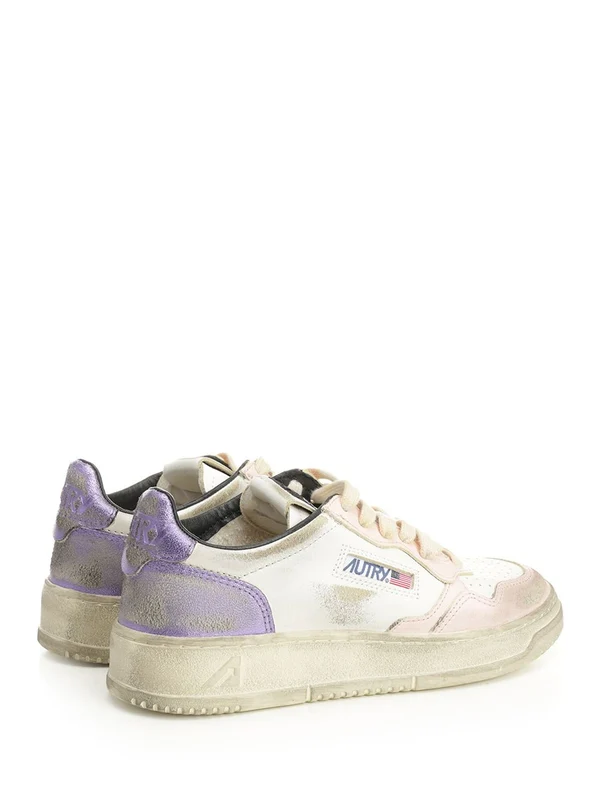 Autry White Low Top Sneakers - Image 3