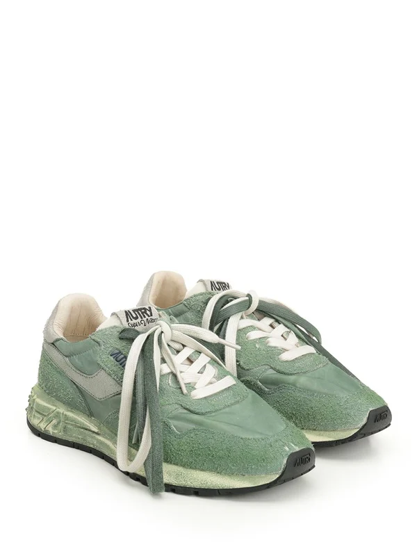 Autry Green Low Top Sneakers - Image 2