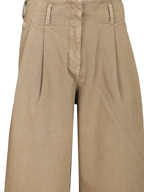 Golden Goose Beige Cotton Pants - Image 4