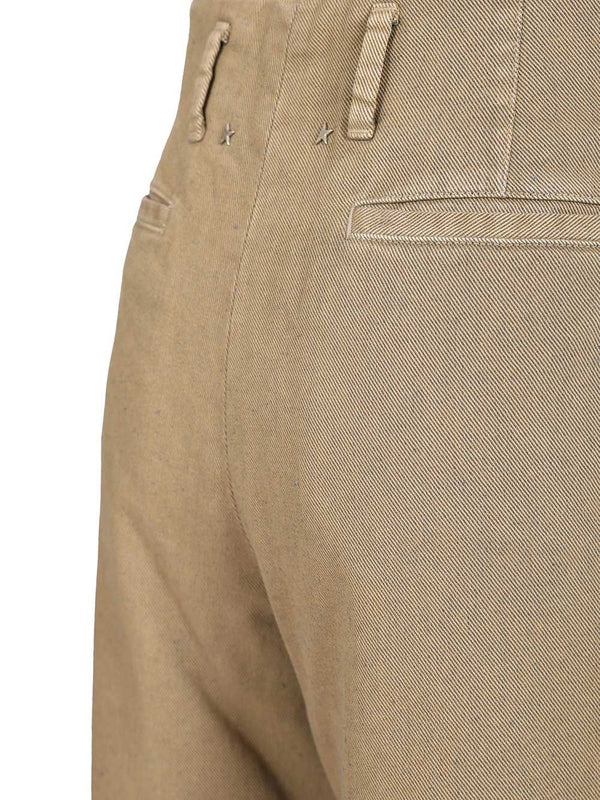 Golden Goose Beige Cotton Pants - Image 5