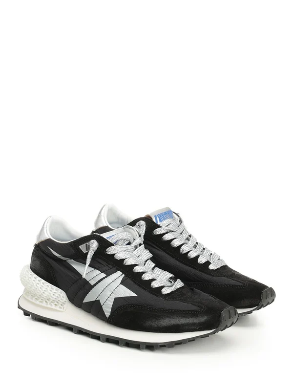 Golden Goose Black Low Top Sneakers - Image 2