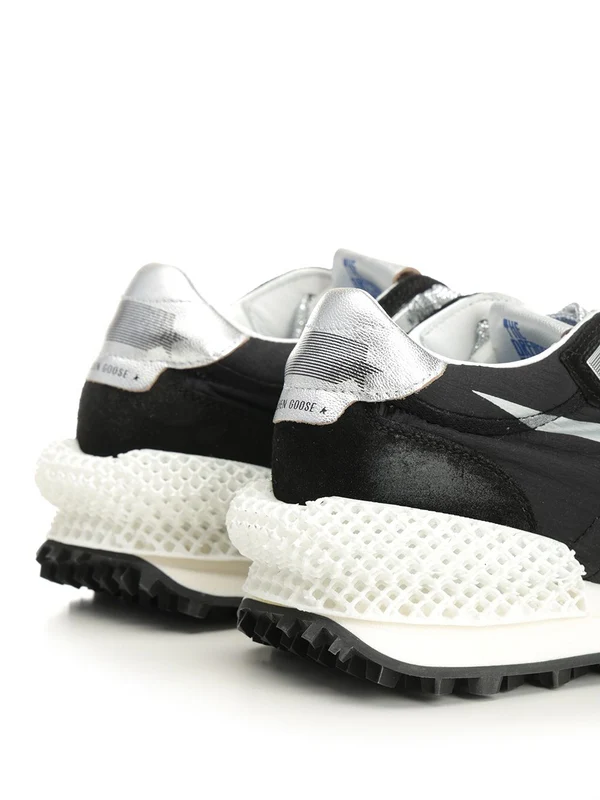 Golden Goose Black Low Top Sneakers - Image 6