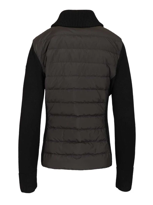 Moncler Padded Wool Cardigan - Image 2
