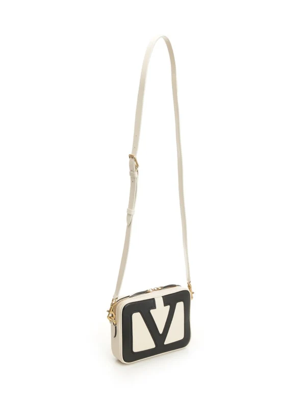 Valentino Ivory Black Cross Bags - Image 2