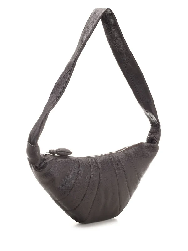 Lemaire Croissant Medium Brown Cross Bags - Image 2