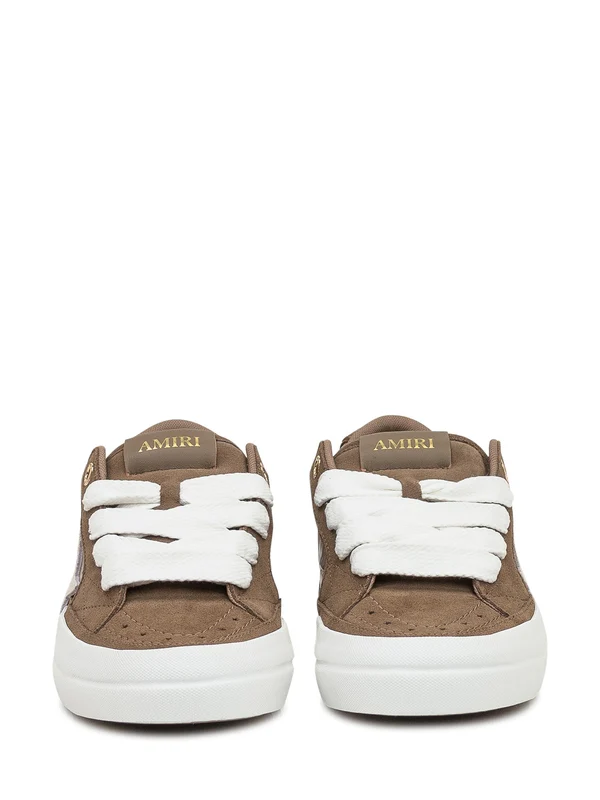 Amiri Brown Low Top Sneakers - Image 2