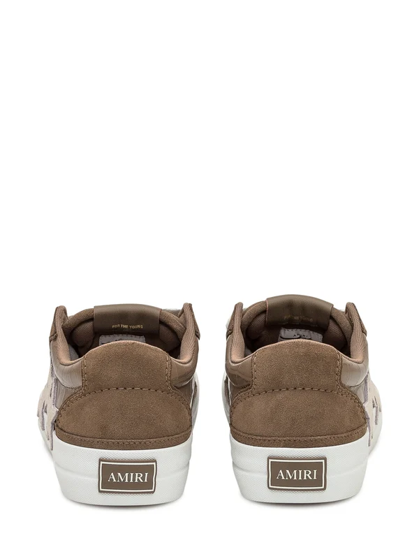 Amiri Brown Low Top Sneakers - Image 3