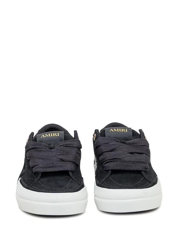 Amiri Black Low Top Sneakers - Image 2