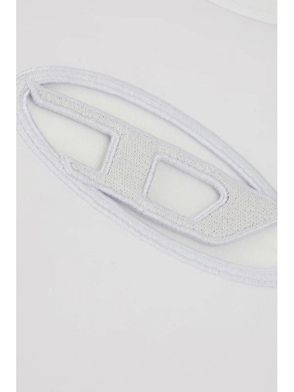 Diesel White Short Sleeve T-shirt - Image 3