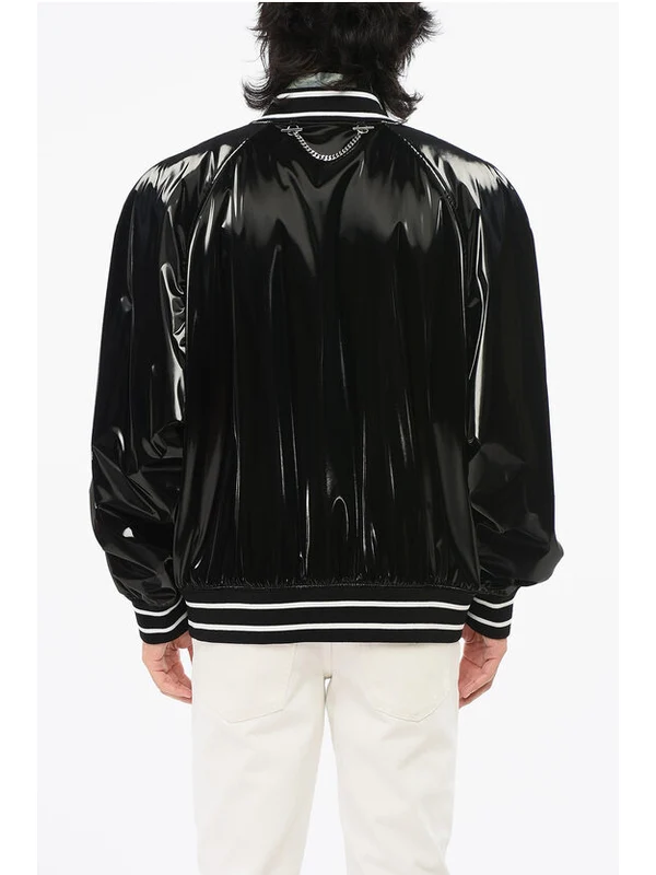 Alexander Mcqueen Black Bomber - Image 2