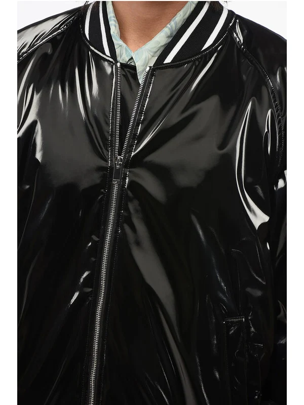 Alexander Mcqueen Black Bomber - Image 3
