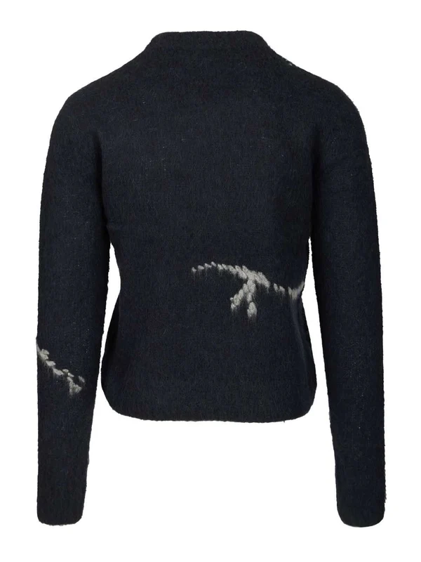 Dries Van Noten Blue Knitted - Image 2