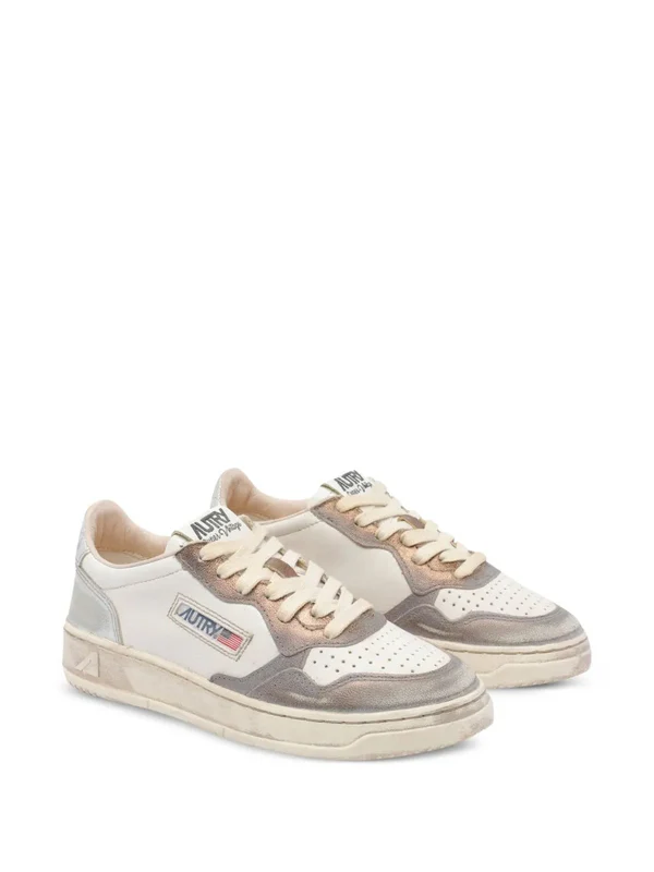 Autry White Low Top Sneakers - Image 2