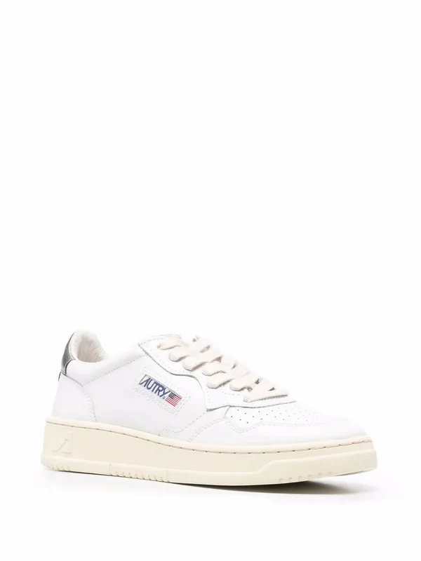 Autry White Low Top Sneakers - Image 2