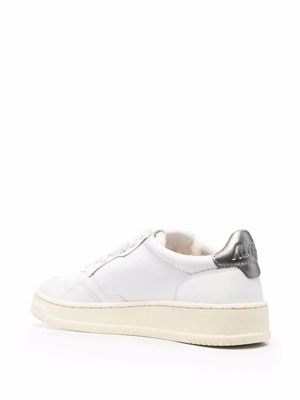 Autry White Low Top Sneakers - Image 3