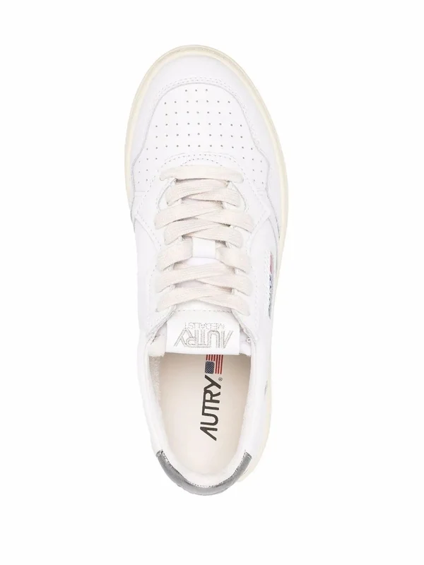 Autry White Low Top Sneakers - Image 4