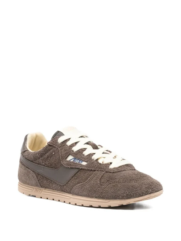 Autry Brown Low Top Sneakers - Image 2