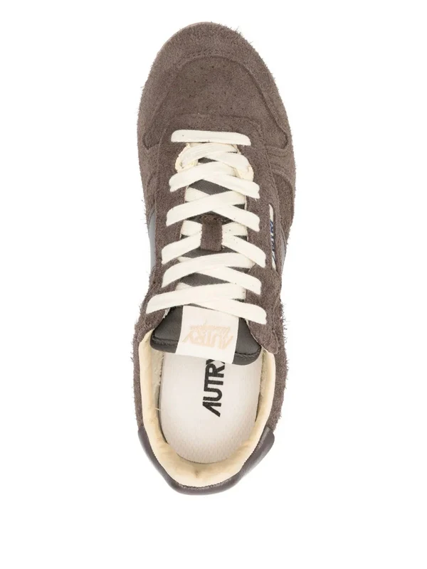 Autry Brown Low Top Sneakers - Image 4