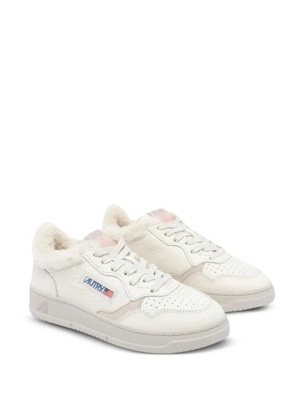 Autry White Low Top Sneakers - Image 2