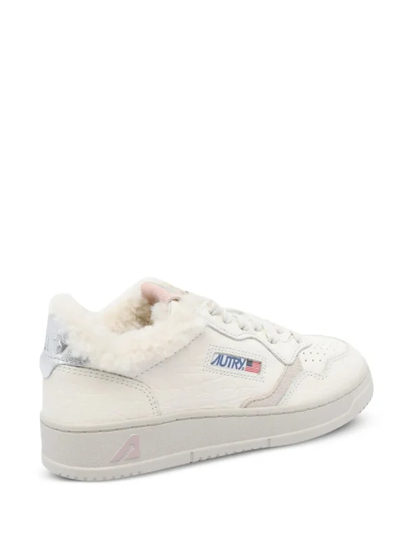 Autry White Low Top Sneakers - Image 3